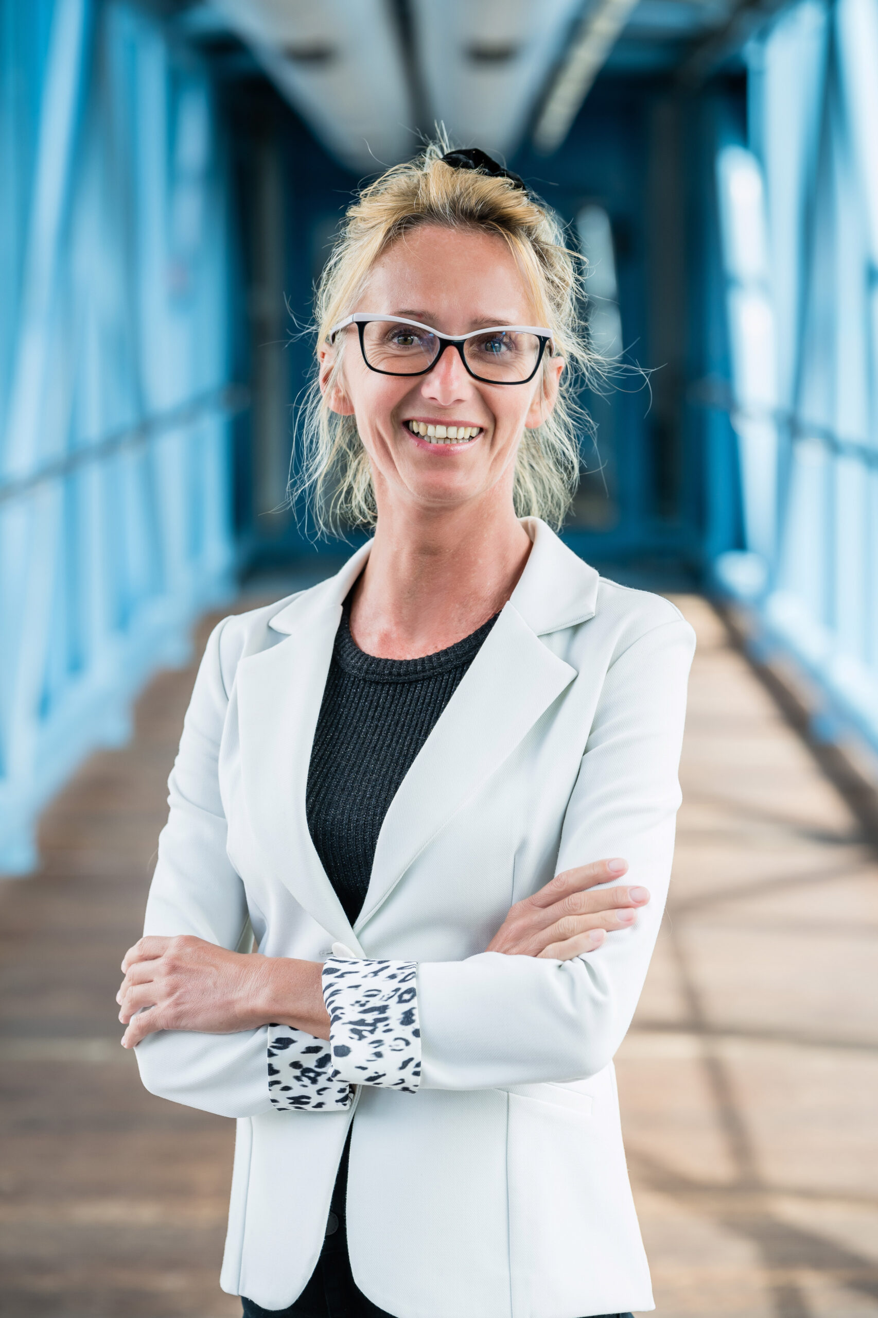 Na zdjęciu Pani Sekretarka mgr Karina Olesiak